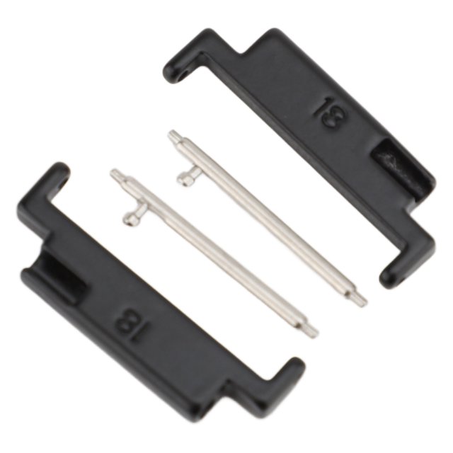 Metal Watch Band Adapter Premium Connection for 18-22mm Smartwatches Stainless Steel Set