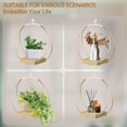 thumbnail image 2 of Hanging Planters for Indoor Plants - Plant Hanger Outdoor, Metal Plant Hanger Mid Century  Macrame, Hanging Wall Ceiling Window, Gift for Mom, Plant Lovers, Housewarming, 2 of 12