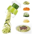 thumbnail image 1 of Spiral Vegetable Cutter, 3 In 1 Vegetable Spaghetti Spiralizer Vegetable, Spiral Vegetable Slicer For Zucchini Noodles, Spaghetti, Carrot, Cucumber, 1 of 5