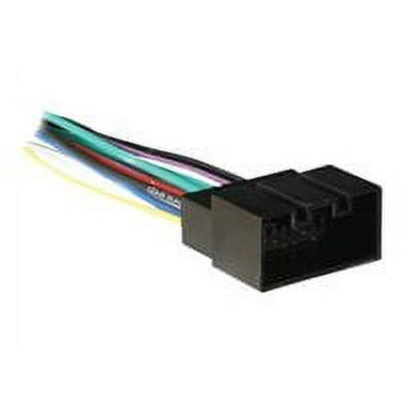 Metra - Turbo Wire 20-Pin Wire Harness for Select Jaguar and Land Rover Vehicles - Black