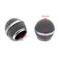 thumbnail image 6 of Microphone Grille Mesh Microphone Ball Head Replacement Microphone Cover For Shure SM58 PG58 BETA58A BETA87A Microphone Replacement Grille, 6 of 10