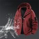 thumbnail image 1 of pstuiky manga larga para hombre, Chaqueta informal de hombre de color liso con capucha, manga larga y bolsillo con cremallera, estilo stormtrooper Tops de hombre s, 1 of 9