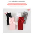 thumbnail image 6 of URMAGIC Little Girl's Knee High Socks Over Calf Kids Overknee Stockings Bow Style, 6 of 7
