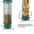 Haykey Squirrel Proof Rotating Wild Bird Feeder With Weight Activated