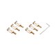 thumbnail image 3 of Soidarity 6 piezas de silla de montar de puente de guitarra eléctrica piezas de repuesto accesorio Accesorios para instrumentos musicales, 3 of 6