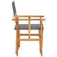 thumbnail image 3 of vidaXL Director's Chairs 2 pcs Solid Acacia Wood, 3 of 5