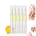 thumbnail image 1 of PEACNNG 5Pcs Radiant Nail Growth Oil  Radiant Nail Growth Oil Pen  Nail Nourishing Oil Nail Polish  Cuticle Oil for Moisturize Strengthen Brighten Nails Care  Rose Scent, 1 of 6