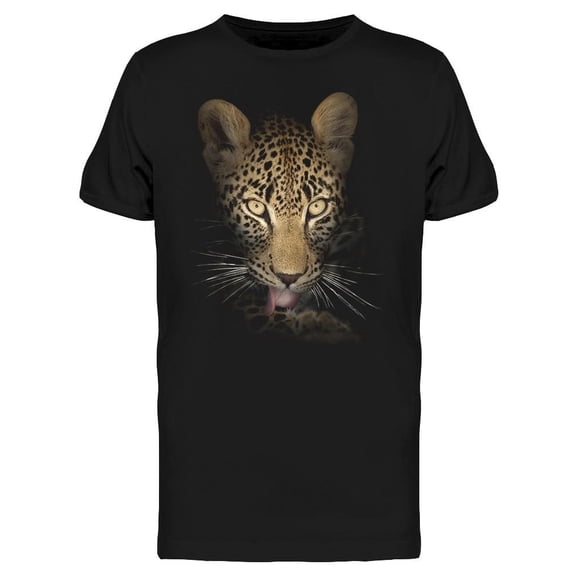 Leopard Face. Portrait Tee Men's -Image by Shutterstock