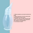 thumbnail image 4 of Aspirador Nasal Para Bebé, Limpiador De Nariz De Silicona Transparente Multiusos Para Uso Diario, 4 of 7