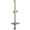 Nickel, variant on Kingston Brass KX8268 Claremont 24-Inch Stainless Steel Shower Slide Bar with Soap Dish in Brushed Nickel