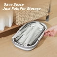 thumbnail image 5 of oshang Flat Mop and Collapsible Bucket OG7, Mop and Bucket for Floor Cleaning, Foldable Bucket with Wheels, 2 Washable & Reusable Microfiber Pads, 5 of 8