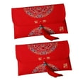 thumbnail image 1 of 2 piezas s rojos de tela de año Nuevo Chino, bolsa de dinero de la , bolsa de paquete rojo Hongbao para boda, fiesta de celebración de Fugui BLESIY Sobre rojo, 1 of 8