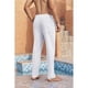 thumbnail image 3 of Pantalones de lino para hombre, pantalones largos y ligeros de verano, pantalones casuales de corte holgado, 3 of 6