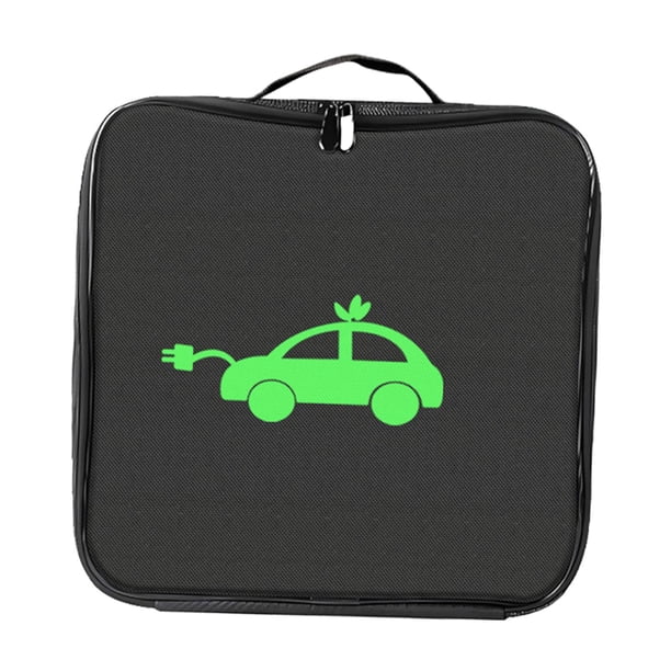 Bolsa de almacenamiento impermeable para cables EV, organizador de cables EV, estuche para cables para coche eléctrico Forma cuadrada