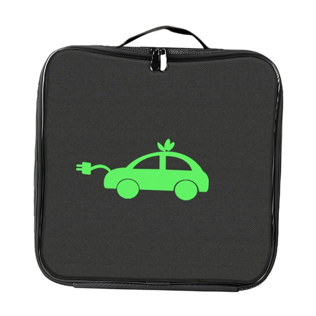 Almencla EV Câbles Sac Grande Capacité Portable Câble Transporter Cas pour Voiture Électrique Forme Carrée