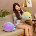 thumbnail image 3 of ZTGD 40/55cm Axolotl Plush Toy Soft Cute Rainbow Color Salamander Doll Plushies Companion Sofa Pillow Stuffed Sea Animals Cartoon Doll Toy Children Gift, 3 of 8
