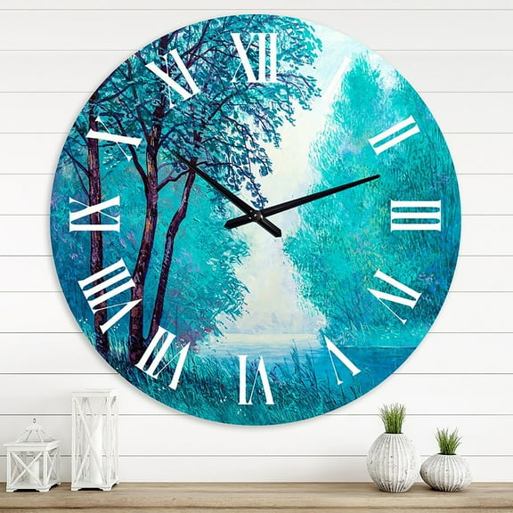 Designart 1 in Quartz Wall Clock