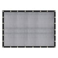thumbnail image 1 of Pantalla de malla resistente Tarp WindscreenSupplyCo de 3 x 3,7 m, color negro, 1 of 6