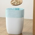 thumbnail image 3 of WRISTBIQUE Plastic Rubbish Bin Easy to Clean 1Pack 11x7.9x7.9in, 3 of 8
