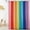 *Rainbow Stripe, variant on Shower Curtain for Bathroom - Waterproof Tropical Leaves Plant Pattern Stall Size Privacy Bathroom Decor for Bathtubs Toilet Spa, W36 x L72 inches Long, Hooks Included