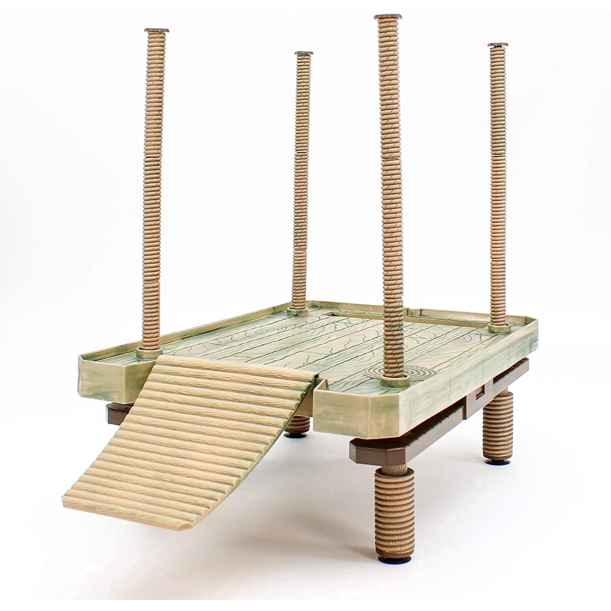 AMAXUN Large Turtle Pier & Basking Platform for 20+ Gallon Tanks, Adjustable Height
