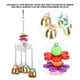 thumbnail image 3 of Cute Parrot Toy Bird Plaything Hanging Bell Bird Cage Decoration Accessories, 3 of 4