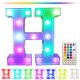 thumbnail image 1 of Letras luminosas LED de colores con control remoto – Letras para bar o fiesta con luces decorativas para el hogar - Multicolor, 1 of 7