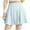 Light Blue, variant on MIUOWANP Women's Summer Solid Color Sports Running Fitness Comfortable Prevention Short Skirt Light Blue M