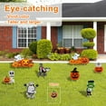 thumbnail image 3 of 8PCS Large Halloween Pumpkin Ghost Monster Decor - Yard Stakes Prop for Lawn Decorations Outdoor Garden Home Party Decor, 3 of 6