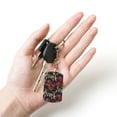 thumbnail image 4 of Uemuo Vintage Gaming Pattern Rectangular Metal Keychain - Durable, Stylish, and Personalized Key Ring for Men and Women,Engraved Keychain,Gift Slim Sturdy Keychain, 4 of 7