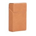 thumbnail image 3 of Box Holder, Unisex Practical PU Portable  Box Protective Cover  For Travel Brown, 3 of 8