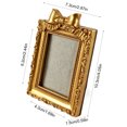 thumbnail image 3 of Christmas Photo Ornament,Picture Frame Cedar Decoration Bow Top Design Hanging Keepsake for Christmas Tree Mantel Home Decor, 3 of 6