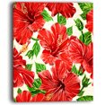 thumbnail image 2 of Motif de Fleurs d'Hibiscus Sans Couture, 2 of 3