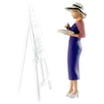 thumbnail image 1 of Miniature People Model Painter 1/64 Hand Painted Miniatures for Table, 1 of 7