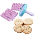 thumbnail image 2 of Interchangeable Alphabet Cookie Stamp Set English Alphanumeric Seal Cookie Food Vacuum Sealer Handheld Holiday Pancake Mini Food Sealer Battery Operated Smart Sealer Portable Heat Sealer Foot Pedal, 2 of 4