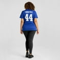 thumbnail image 7 of Women's Nike Demetrius Flannigan-Fowles  Royal New York Giants Team Game Jersey, 7 of 7