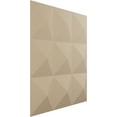 thumbnail image 2 of Ekena Millwork 19 5/8"W x 19 5/8"H Benson EnduraWall Decorative 3D Wall Panel, UltraCover Satin Smokey Beige (Covers 2.67 Sq. Ft.), 2 of 6