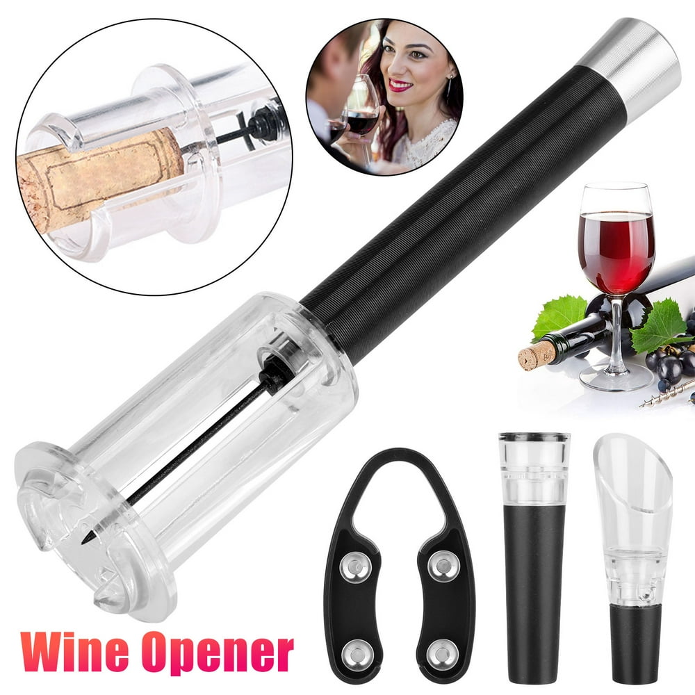 Wine Bottle Opener Air Pressure Wine Cork Remover, EEEkit Pump Wine Opener Set Wine Pump Wine