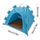 thumbnail image 2 of Tienda plegable para mascotas al aire libre - Refugio portátil para perros para acampar, playa y hogar - Cama extraíble fácil de limpiar - Espacio privado para perros - 1 paquete, 2 of 2