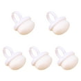 thumbnail image 4 of 5 piezas de pinceles para polvo de uñas, pinceles de maquillaje, pinceles de manicura, limpiador de pinceles, hebilla de pincel Blanco, 4 of 9