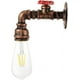 thumbnail image 2 of Lámpara de pared con forma de vela creativa, estilo vintage industrial, estilo retro, con tubo de agua, de metal y hierro, E27, 60 W máx., para restaurante, cafetería, bar, cocina,, 2 of 6