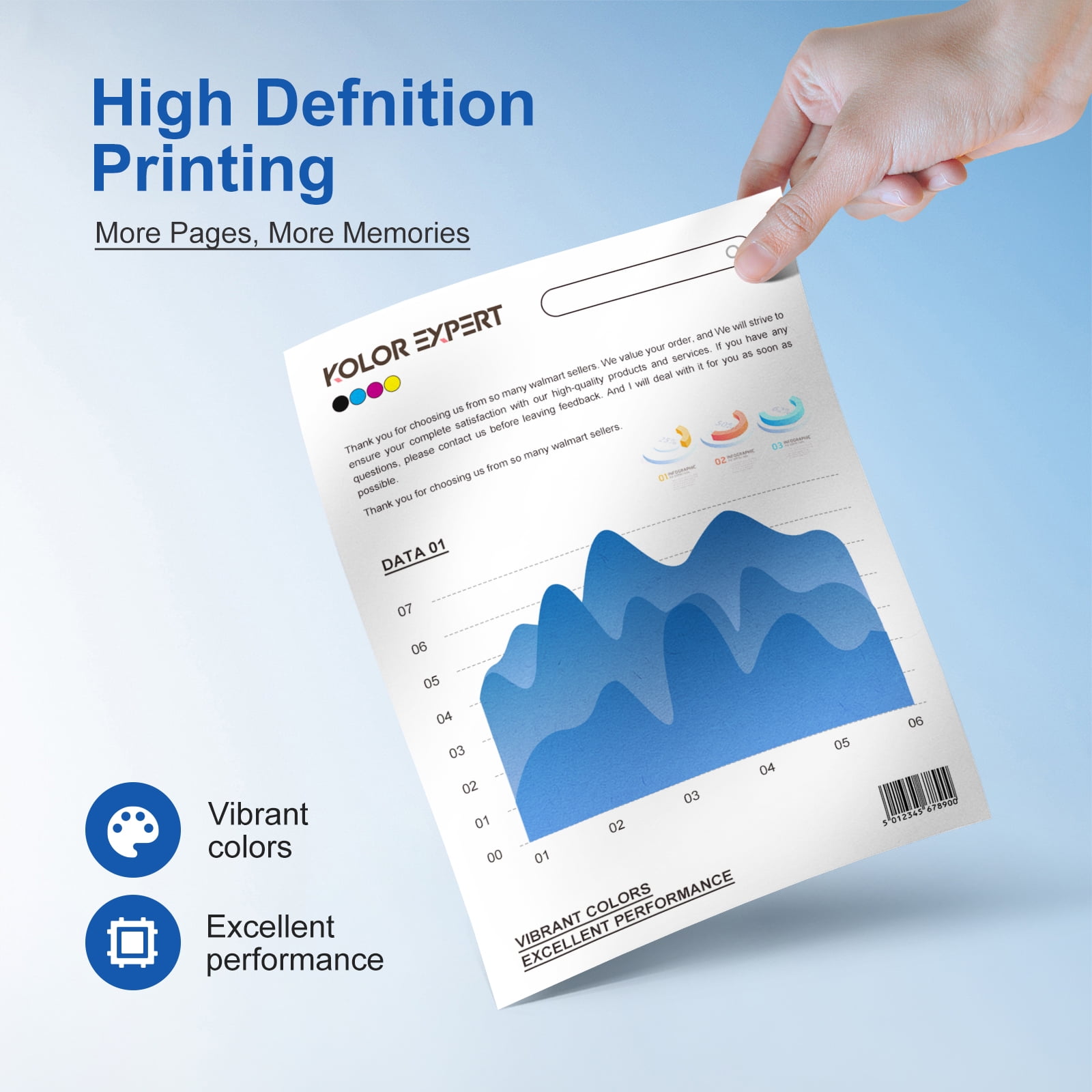 Brother LC401 Colored Ink Cartridge, 4 Pack for MFC-J1010DW Brother LC401 Colored Ink Cartridge, 4 Pack for MFC-J1010DW