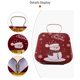 thumbnail image 3 of Latas Galletas Navideñas Contenedor Almacenamiento Alimentos Navideños Metal Suministros para Fiestas (A), 3 of 9
