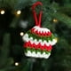thumbnail image 5 of xihome Adornos navideños tejidos a mano: Copo de nieve, Pap Noel, llavero, calcetines de lana, decoracin navideña para fiestas y hogar., 5 of 6