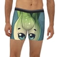 thumbnail image 2 of Rateoe Adorable Kawaii Fennel Character Print Men’s Underwear Boxer Briefs Soft Comfortable Underwear Boxer Briefs, Long Leg Briefs,Anti-chafing Boxer Briefs, 2 of 7