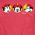 thumbnail image 3 of Disney - Mickey & Friends - Minnie Mouse - All the Faces of Minnie - Men's Short Sleeve Graphic T-Shirt, 3 of 5