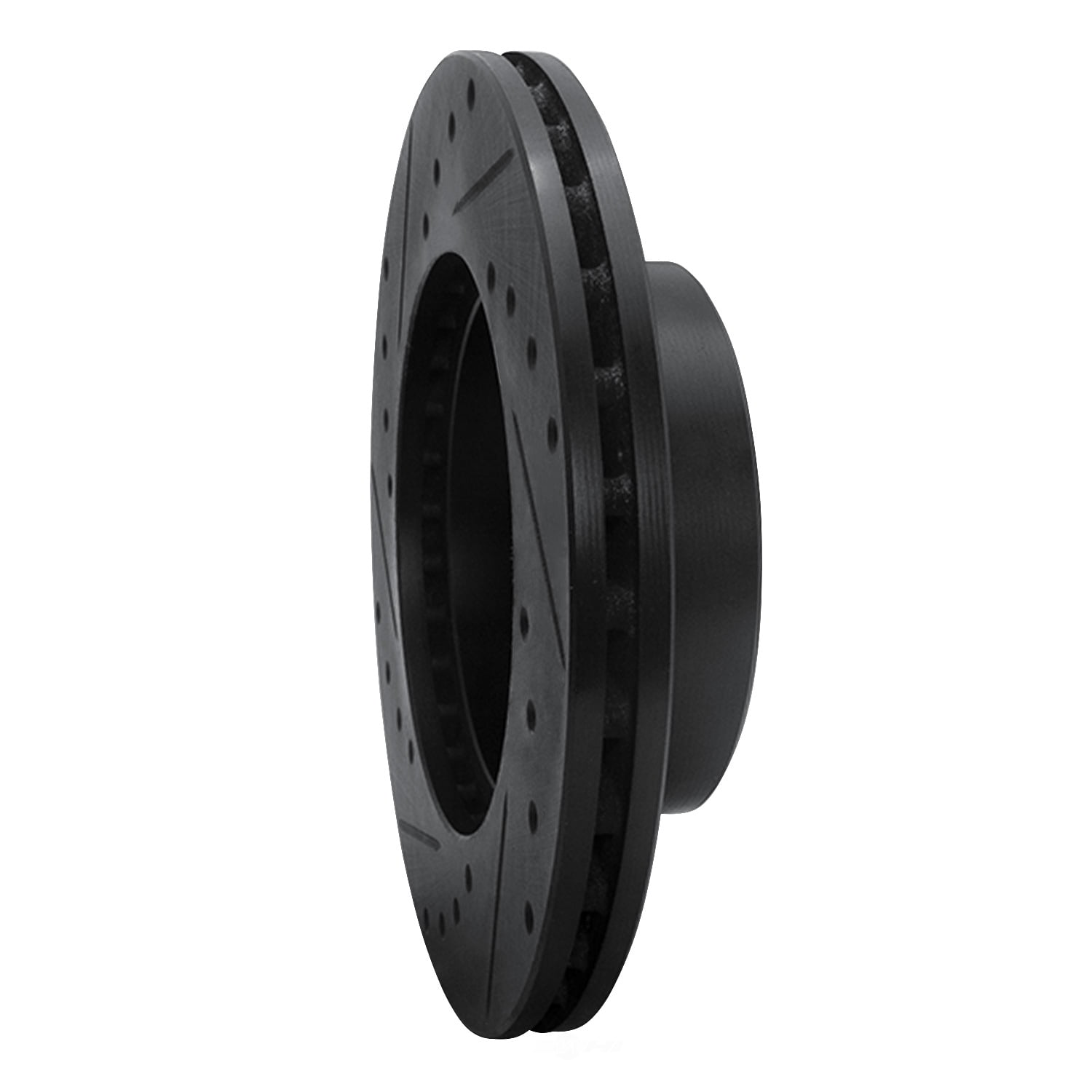 Dynamic Friction Company 633-72004R DFC Brake Rotor - Drilled And Slotted - Black