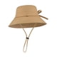 thumbnail image 5 of Sombrero de pescador de ala ancha, de lujo, informal, ligero, para pesca Caqui, 5 of 9