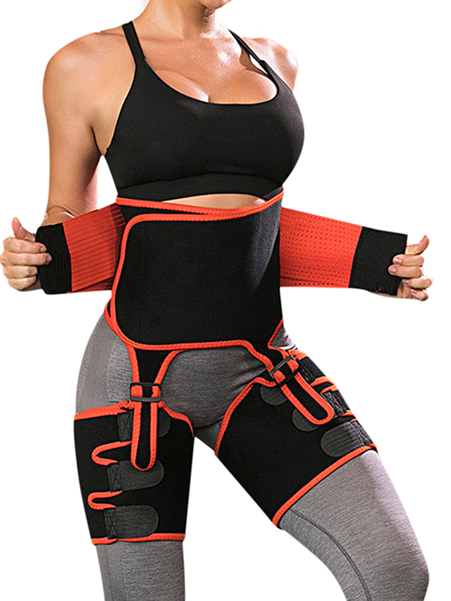 FALEXO Hi-waist Neoprene Leg Shaper 