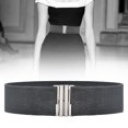 thumbnail image 1 of Cinturón Elástico Ancho para Mujer, Cinturón Informal Elegante, Cinturón Ceñido para Vestido, Cinturón para Ropa, Blusa, Decoración de Vestidos Gris oscuro, 1 of 8